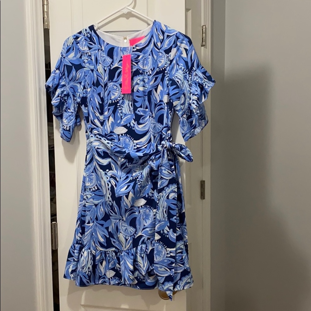 Lilly Pulitzer Darlah Stretch Dress Size 0 NWT